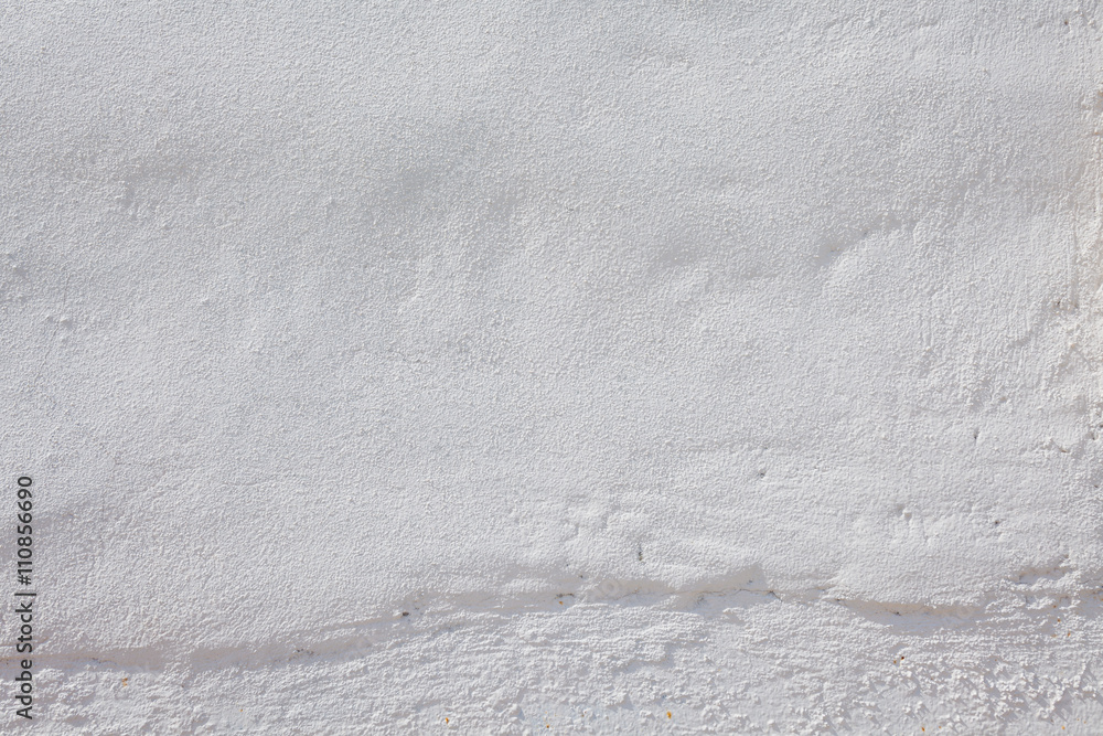 Wall made of white bricks. Texture, background