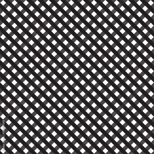 Black and white lattice background.Vector background for your creativity