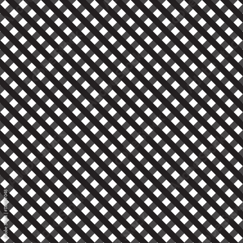 Black and white lattice background.Vector background for your creativity