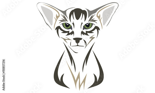 Кот. Вектор