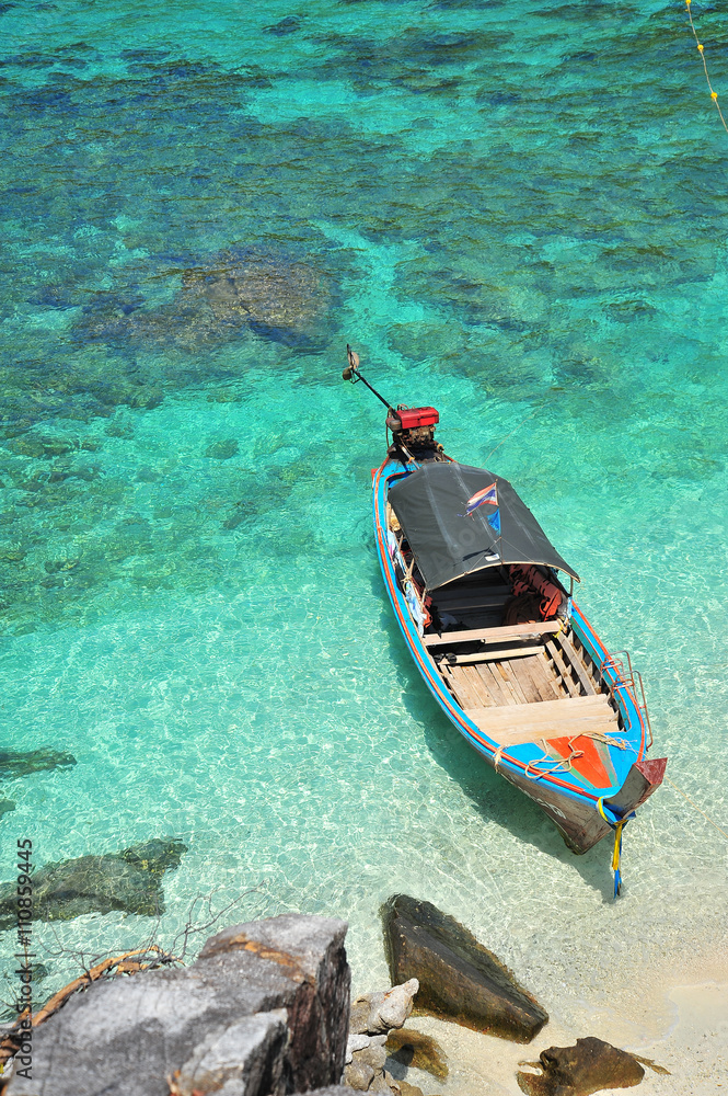 Obraz premium Beautiful Beach on Tropical Islands at Summer Season