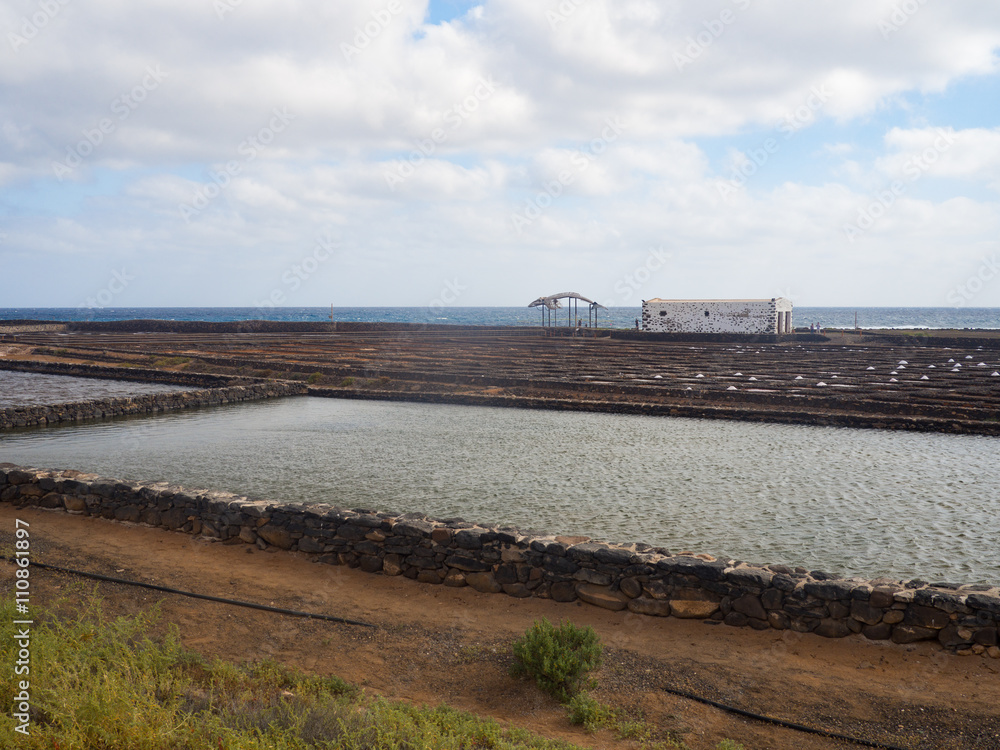 Salt works of Fuerteventura, Canary Islands Salt works of Fuerteventura, Canary Islands