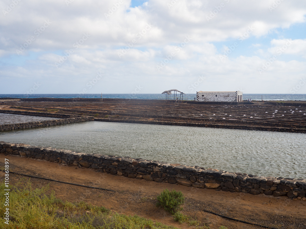 Salt works of Fuerteventura, Canary Islands