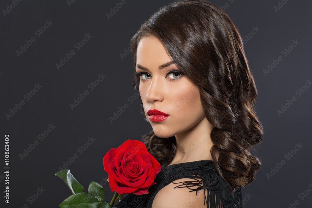 Naklejka premium Beauty portrait