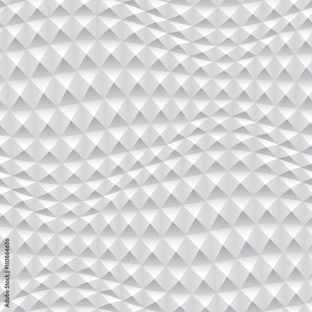Fototapeta Abstrakcjonistyczna 3d tła biała geometryczna tapeta