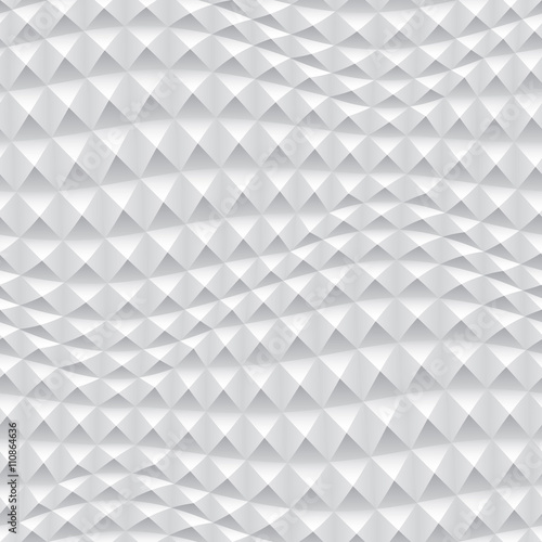 Fototapeta Abstrakcjonistyczna 3d tła biała geometryczna tapeta