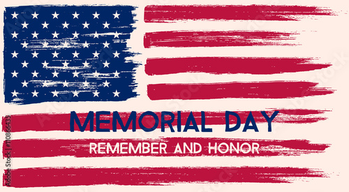 Memorial Day illustration.