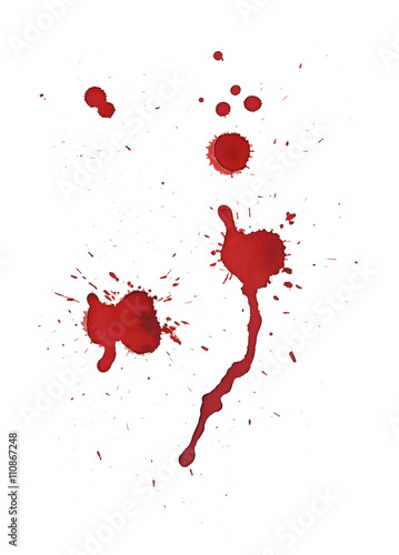 Blood splash