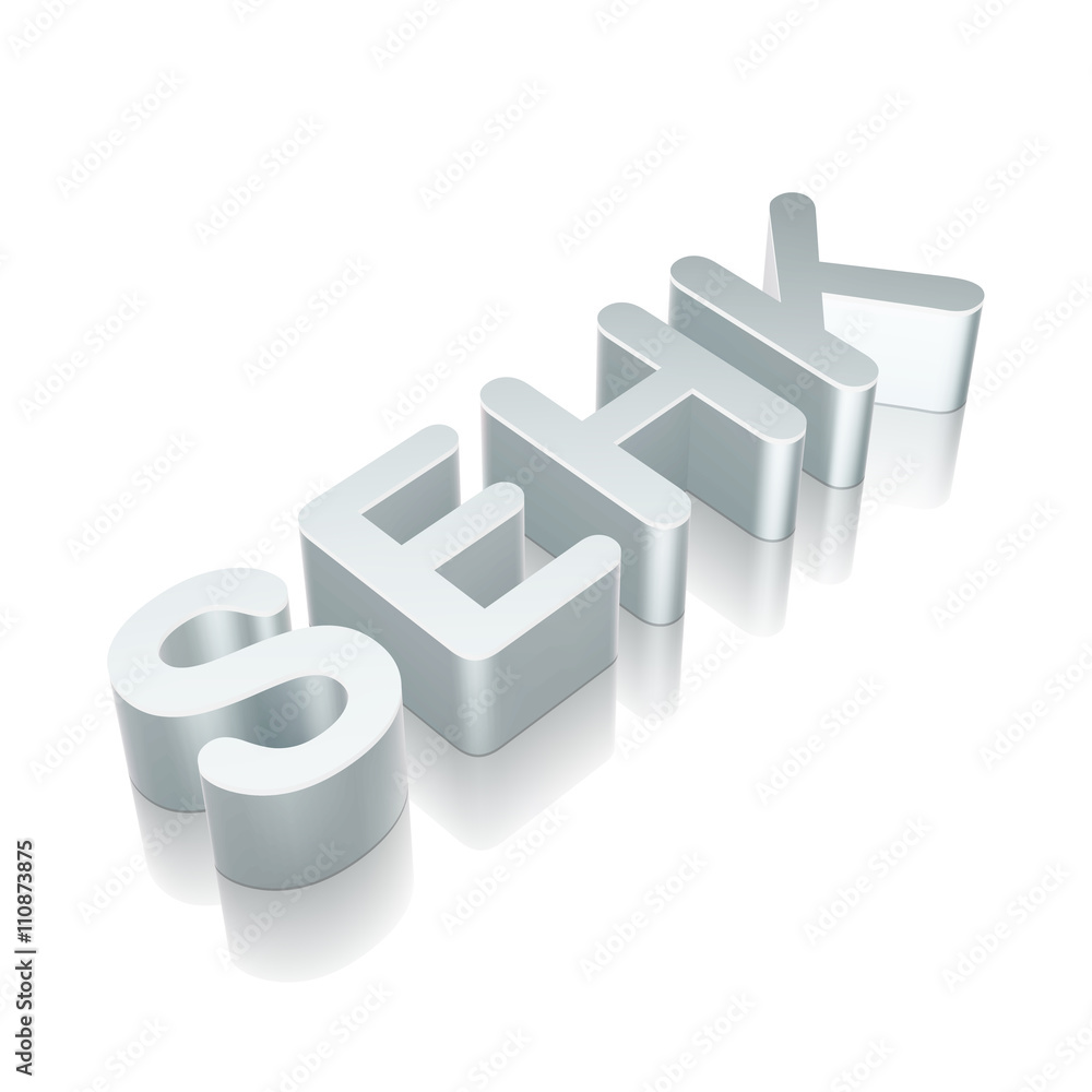 3d metallic character SEHK with reflection, vector illustration. 3d metallic character SEHK with reflection, vector illustration.