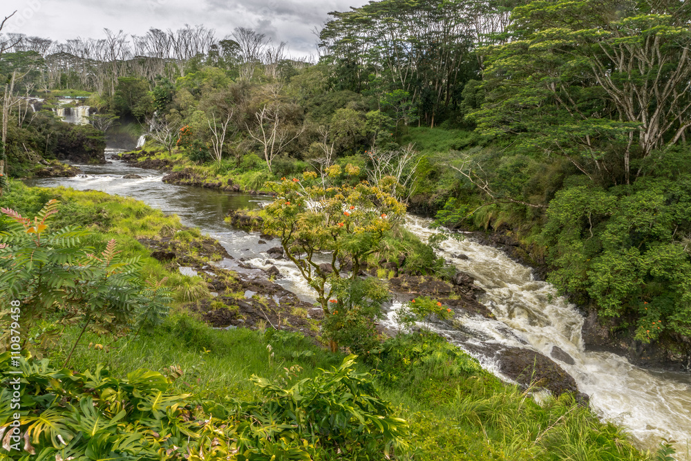 Pe'epe'e Falls Hawaii Pe'epe'e Falls Hawaii