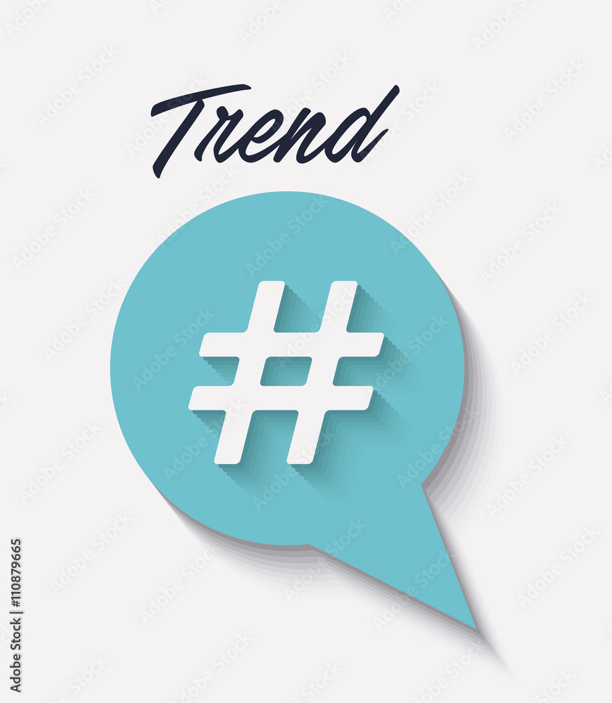 Obraz premium trend symbol design 