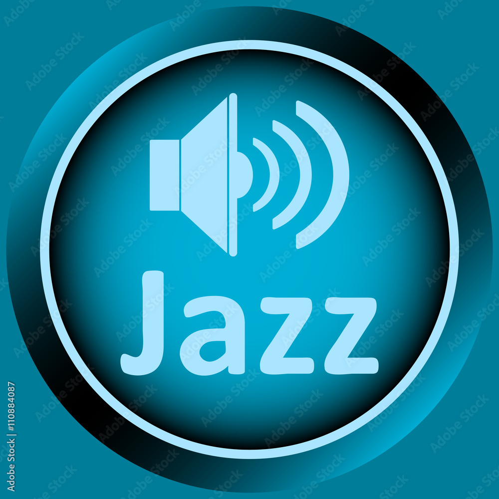 Icon blue jazz loudspeaker Icon blue jazz loudspeaker