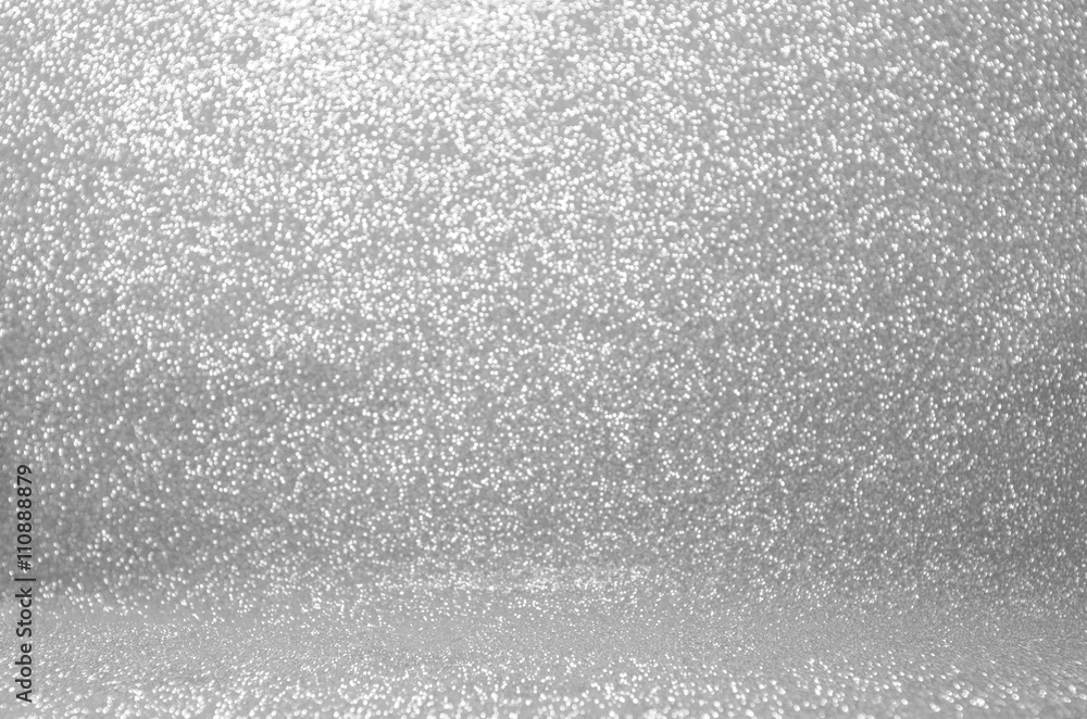 Fototapeta premium Silver glitter background