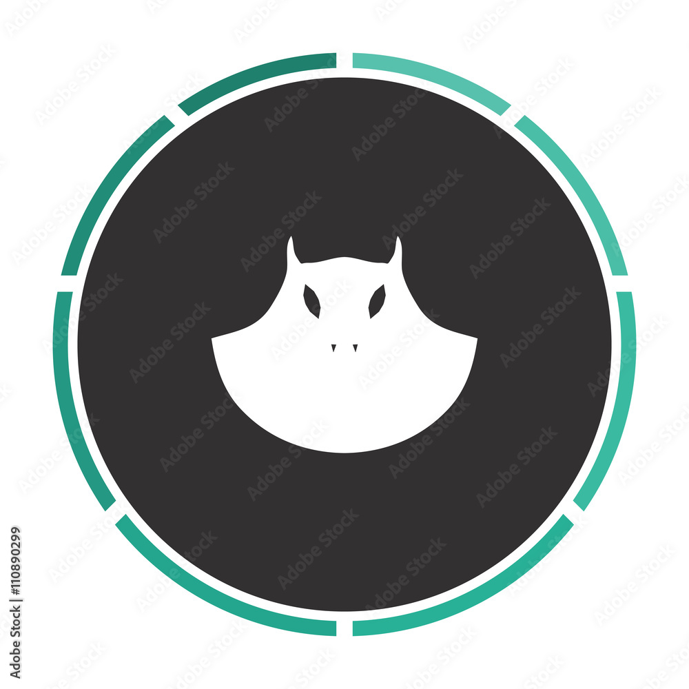 Obraz premium mask computer symbol