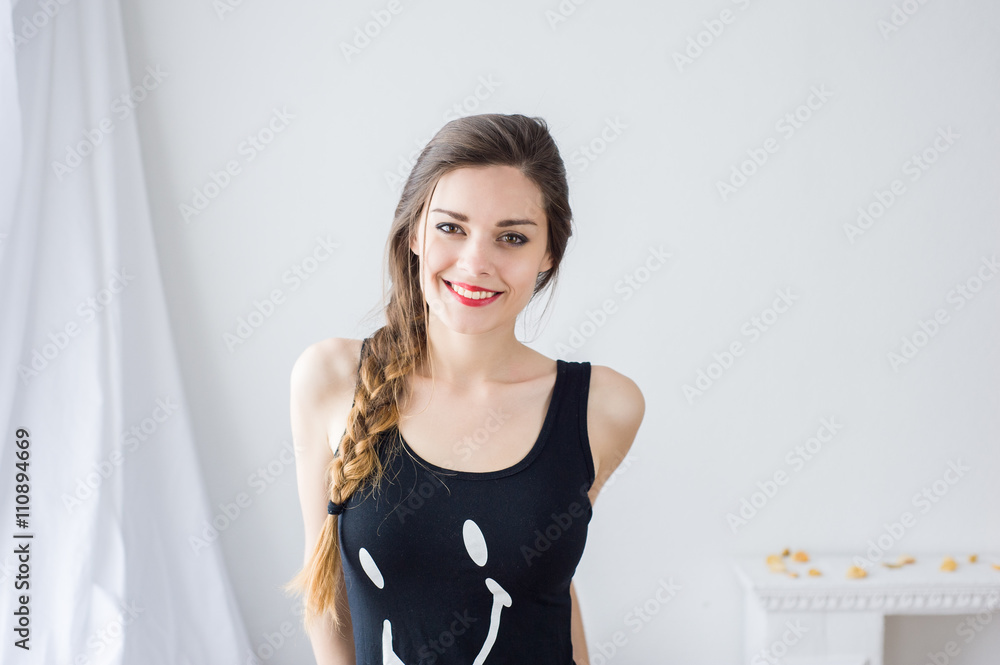 portrait of a beautiful young girl portrait of a beautiful young girl