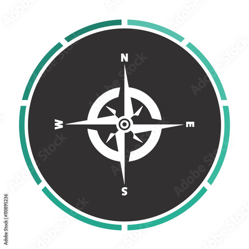 Compass computer symbol