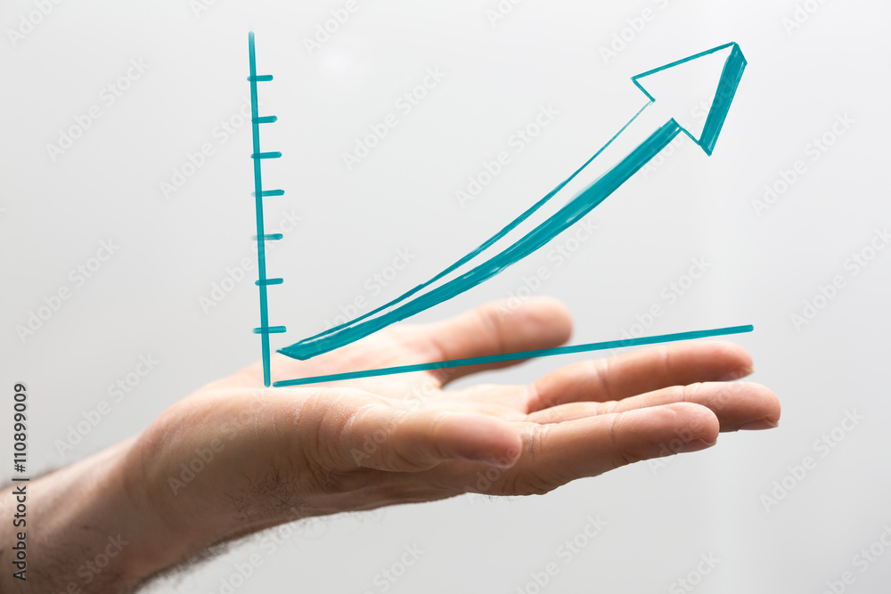 diagram arrow hand diagram arrow hand
