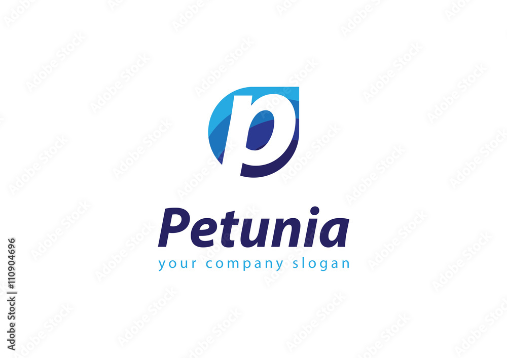letter P logo Template for your company