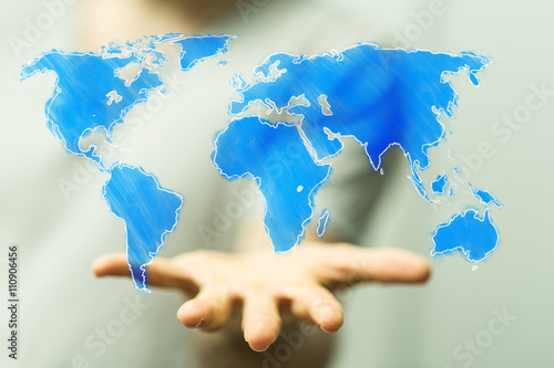 world map business