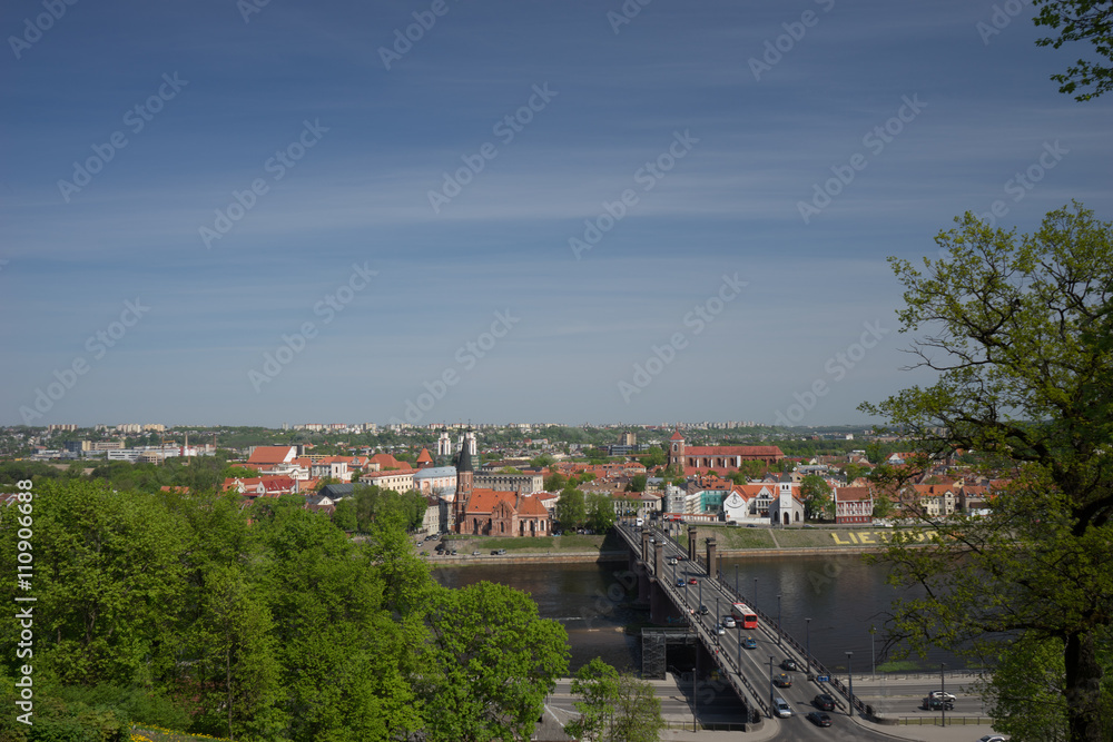 Panorama Of Kaunas
