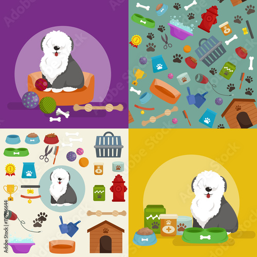 Pet shop, dog goods and supplies, store products for care