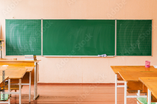 Green new board for training indoors kindergarten