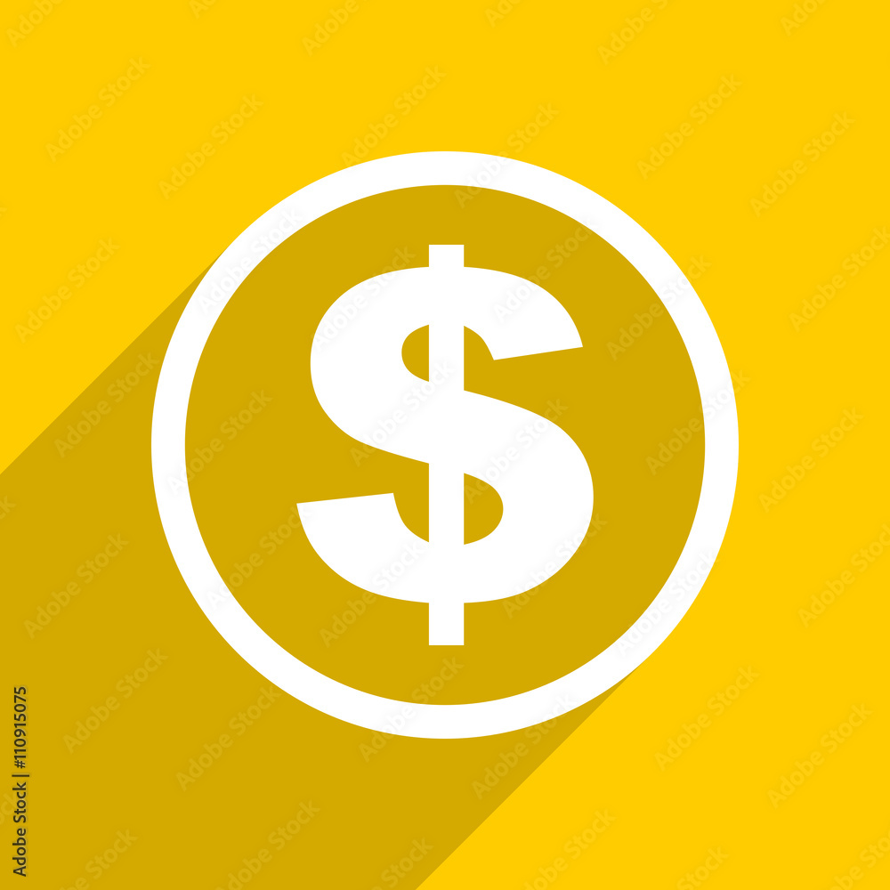 Obraz premium us dollar icon