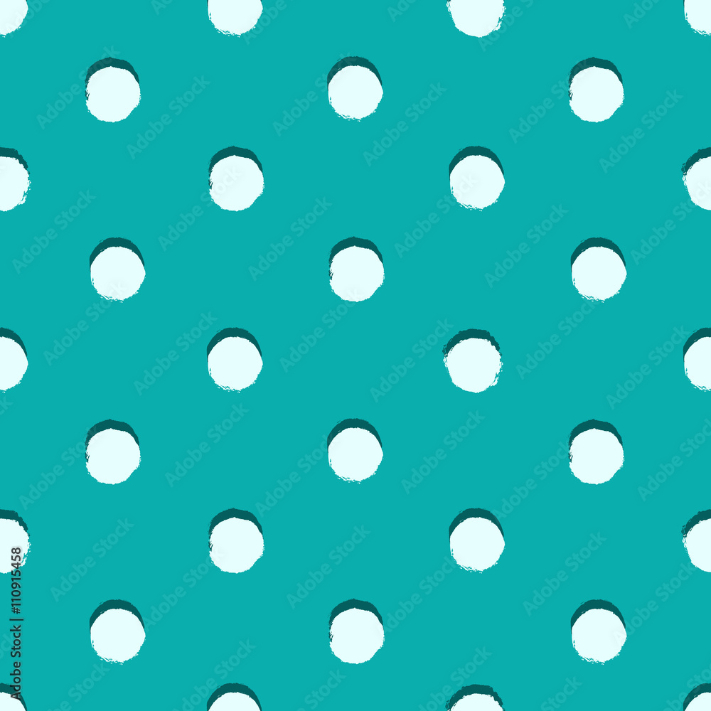 Polka dot colorful painted seamless pattern Polka dot colorful painted seamless pattern
