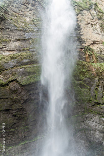 Catarata de Gocta - one of the highest waterfalls in the world, northern Peru.