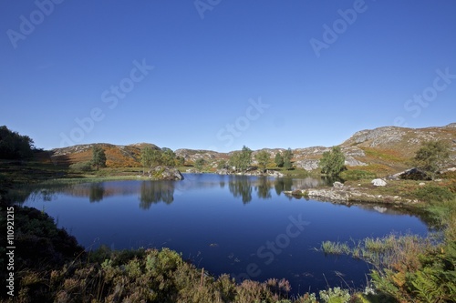 Small lake, Whitebridge, Scotland photo