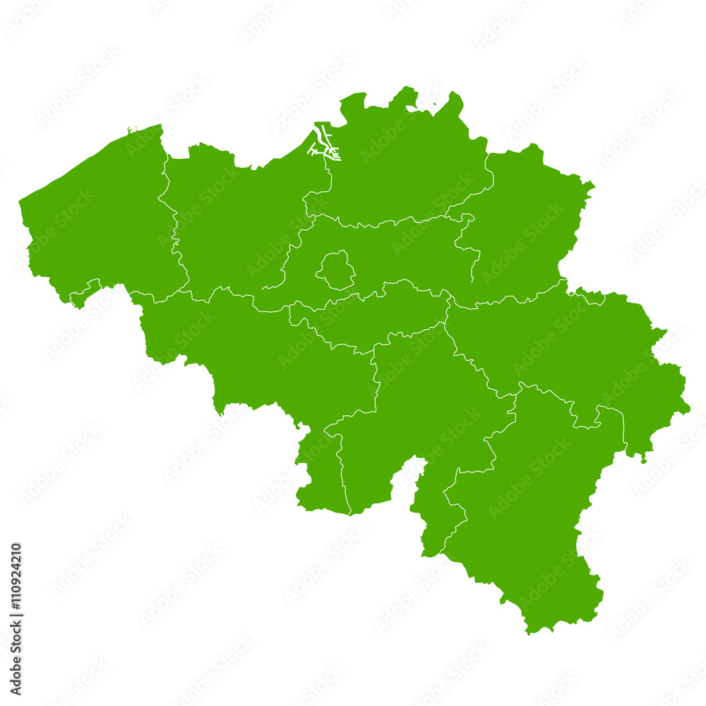 ベルギー　地図　国　アイコン