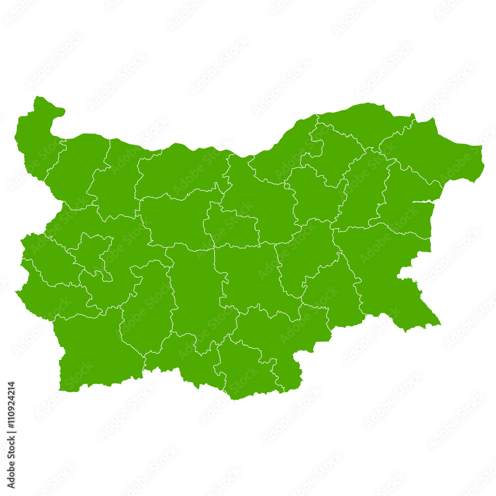 ブルガリア　地図　国　アイコン