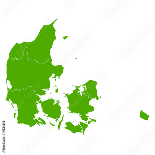 デンマーク 地図 国 アイコン