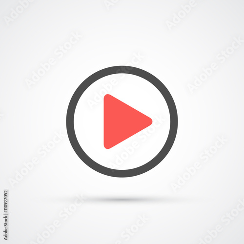 Free Download Play trendy icon. Vector - GFXLoad