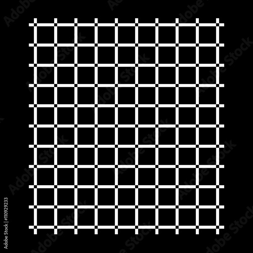 Squares black and white vector