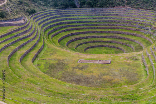 Round agricultural terraces of Incas at Moray, Sacred Valley, Peru © Matyas Rehak
