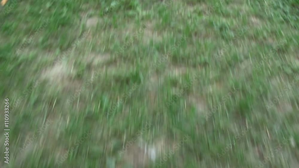 Steadycam - fast flying above the ground
