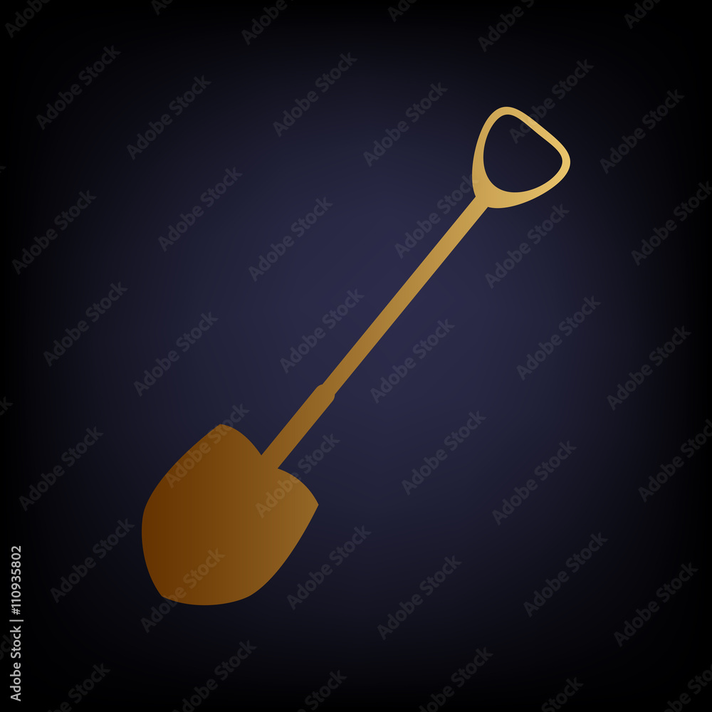 Shovel to work in the garden Shovel to work in the garden