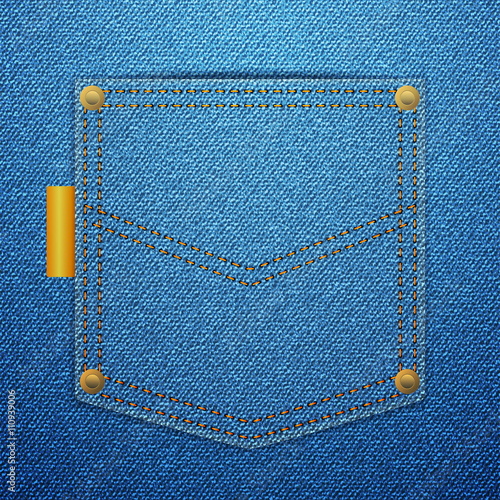 denim back pocket