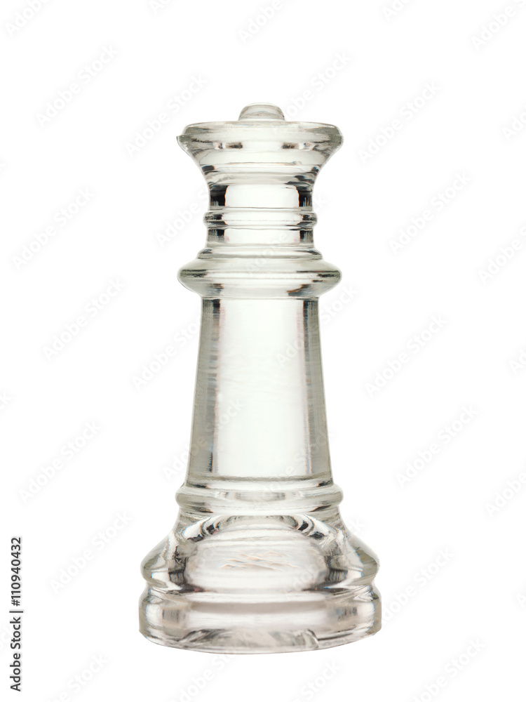 close-up image of chess queen.
