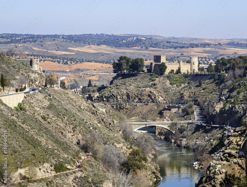 San Servando Castle in Toledo, Spain