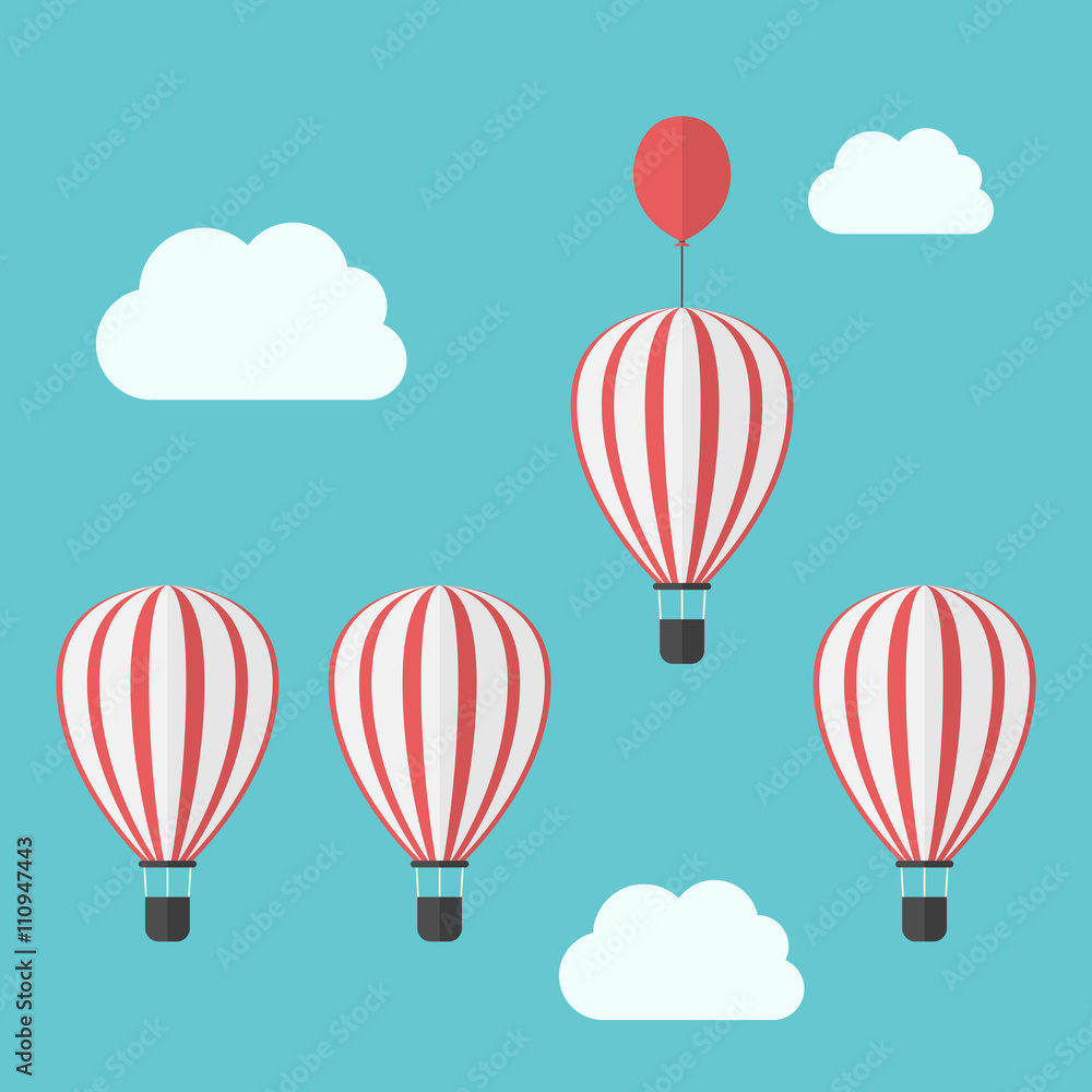 Hot air balloons competition Hot air balloons competition