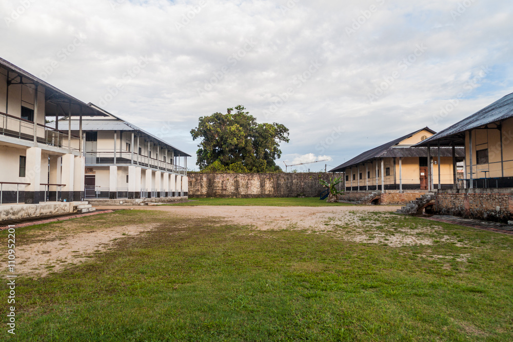 Buildings of a prison Camp de la Transportation in St Laurent du Maroni, French Guiana Buildings of a prison Camp de la Transportation in St Laurent du Maroni, French Guiana