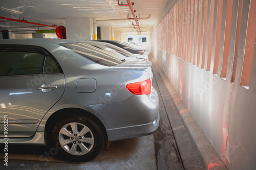 Indoor car parking lot © njmucc