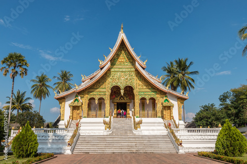 Haw Pha Bang Buddha temple of the National museum complex of Lua © oatfeelgood