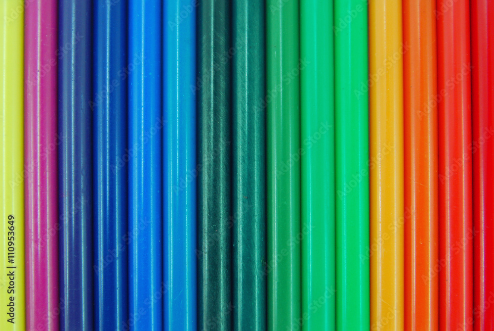 Obraz premium Palette of color pencils