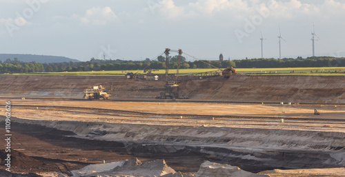 Quadro em tela garzweiler open cast mining germany