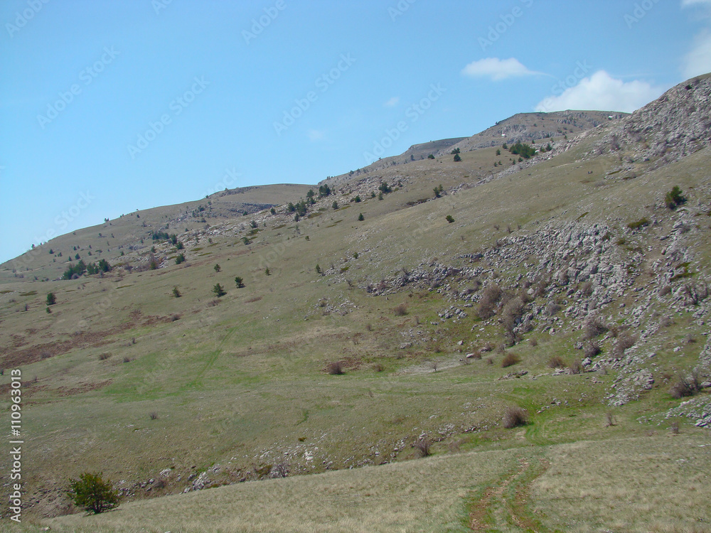Crimean mountains Crimean mountains