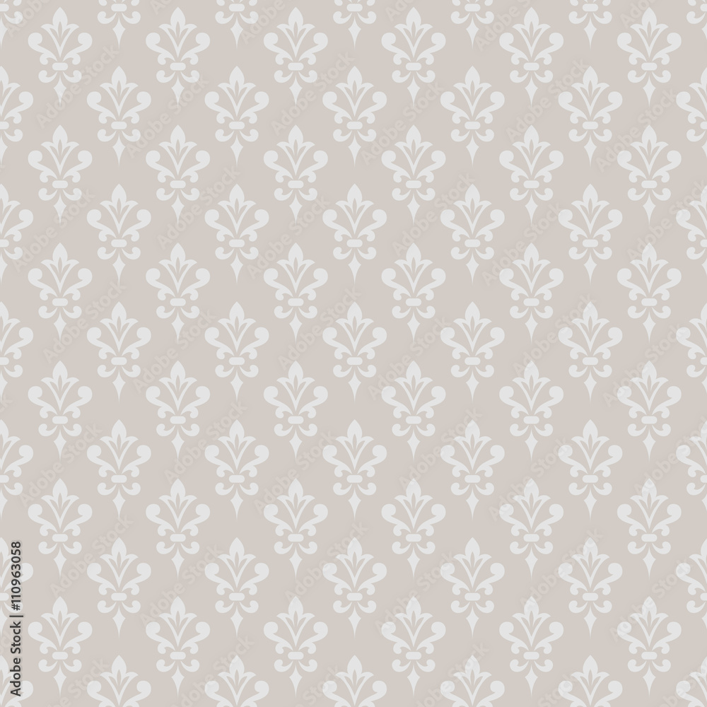 Damask seamless pattern. Damask seamless pattern.
