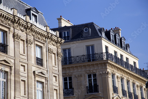 Authentic Paris building  France